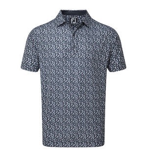 FootJoy Stretch Lisle Flower Print Polo 