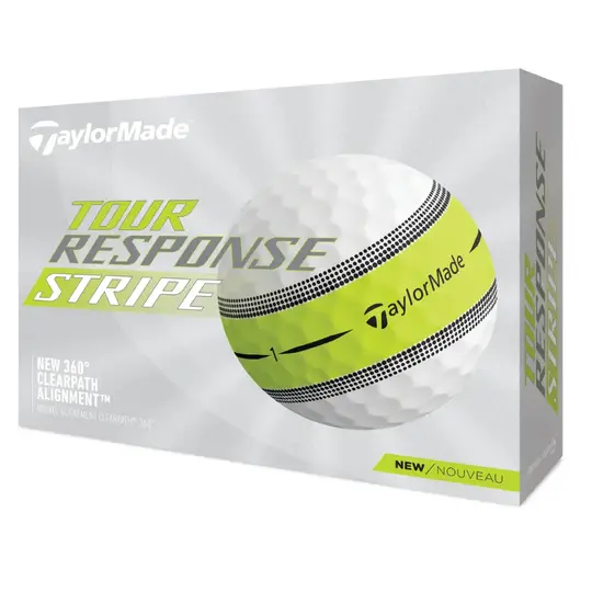 TaylorMade Tour Response Stripe Golf Balls Matt Bannister PGA