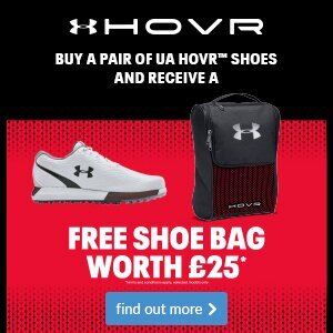 Free Shoe Bag worth £25 with UA HOVR Shoes
