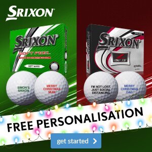 Srixon Christmas Ball Personalisation from £19.99 