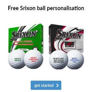Srixon Christmas Ball Personalisation from £20.99 