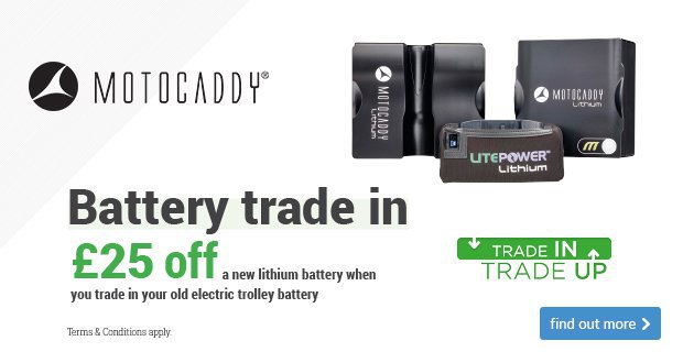 Motocaddy battery trade in