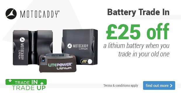 Motocaddy Battery Trade In