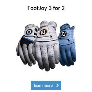FootJoy 3 for 2 on gloves 