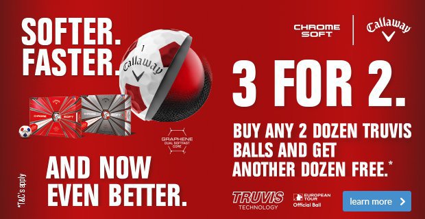Callaway 3 for 2 TruVis Offer 