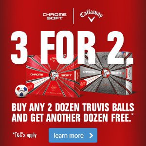 Callaway 3 for 2 TruVis Offer 