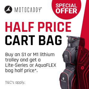 Motocaddy Half Price Bag Offer