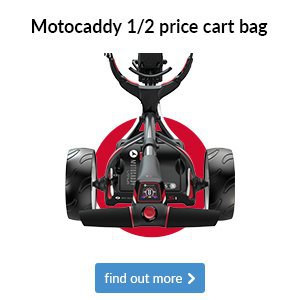 Motocaddy Half Price Bag Offer
