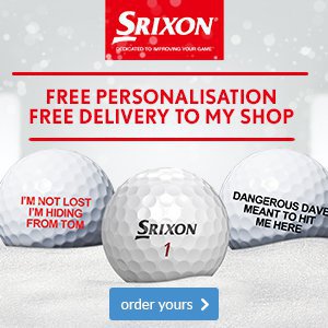 Srixon Free Ball Personalisation - from £19.99