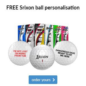 Srixon Free Ball Personalisation - from £19.99