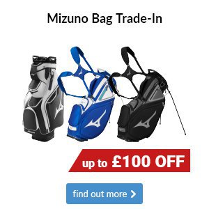 Get up to £100 off with the Mizuno Bag Trade-In 