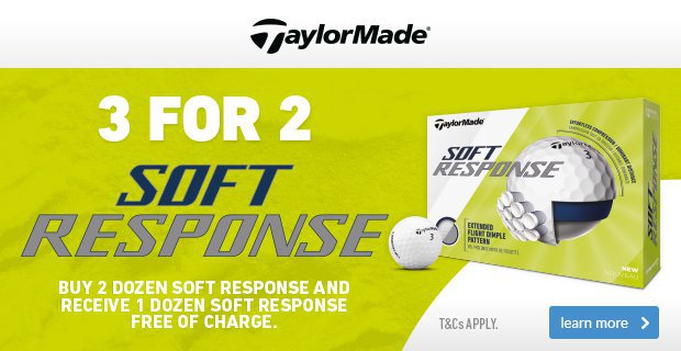 TaylorMade 3 For 2 Soft Response
