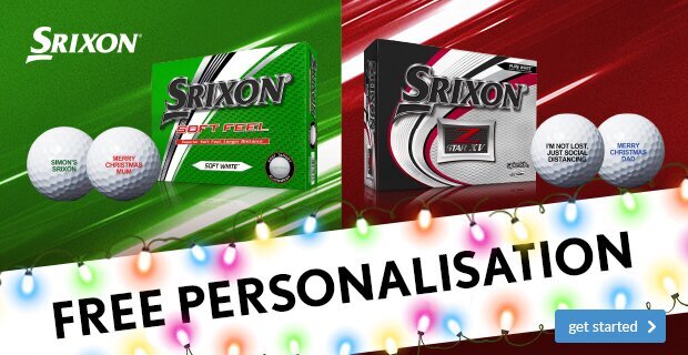 Srixon Christmas Ball Personalisation from £21.99 