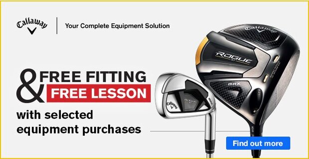 Free fitting & free lesson with selected Callaway equipment