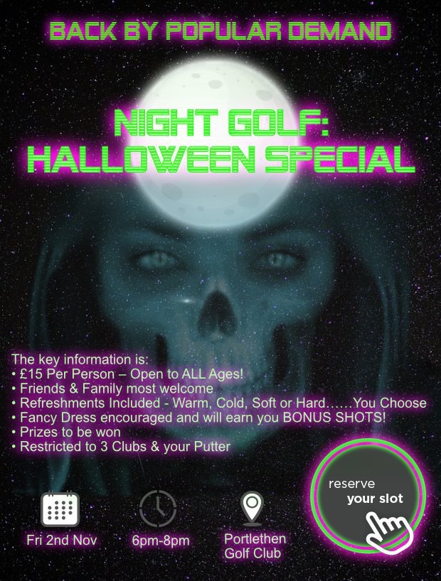 Night Golf: Halloween Special