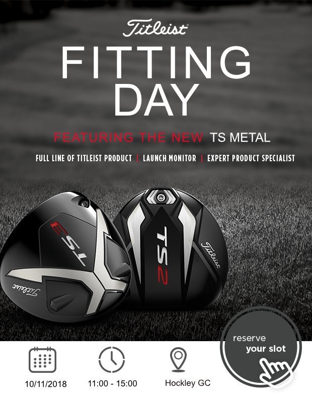 Titleist Fitting Day - Book your spot!
