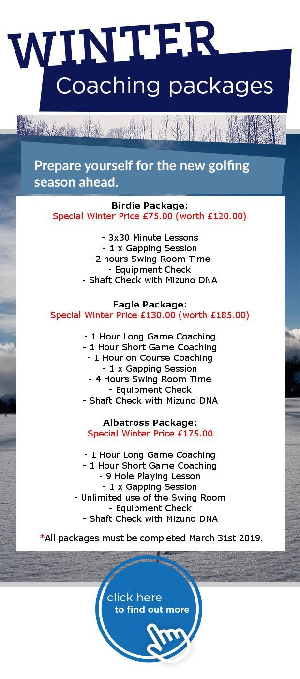 Packages to improve your golf!