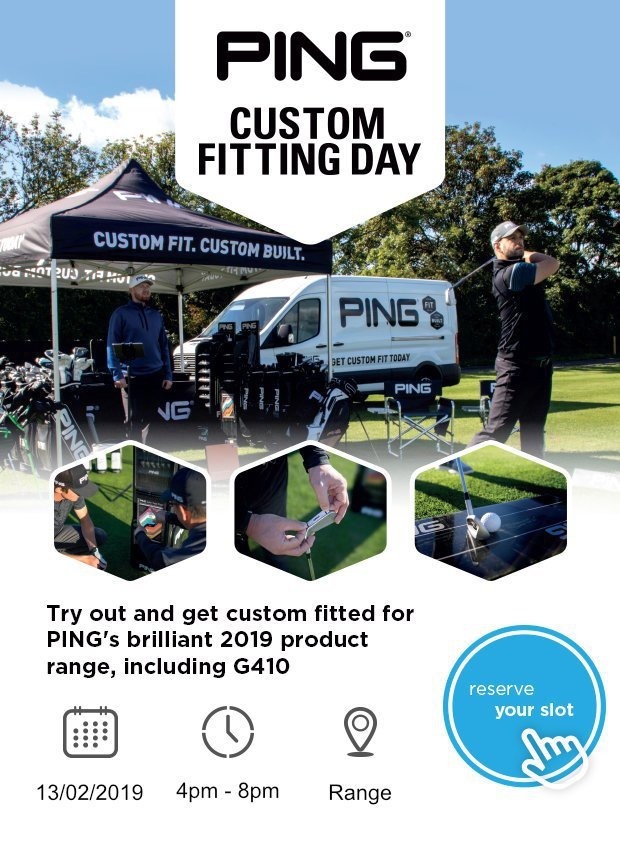 PING fitting day - don't miss out!