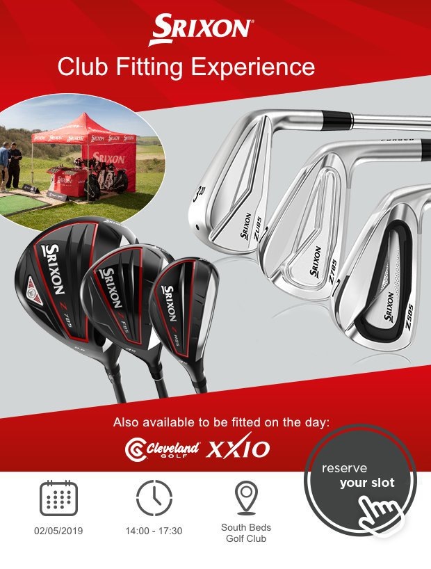 Srixon Fitting Day - Don’t miss out!