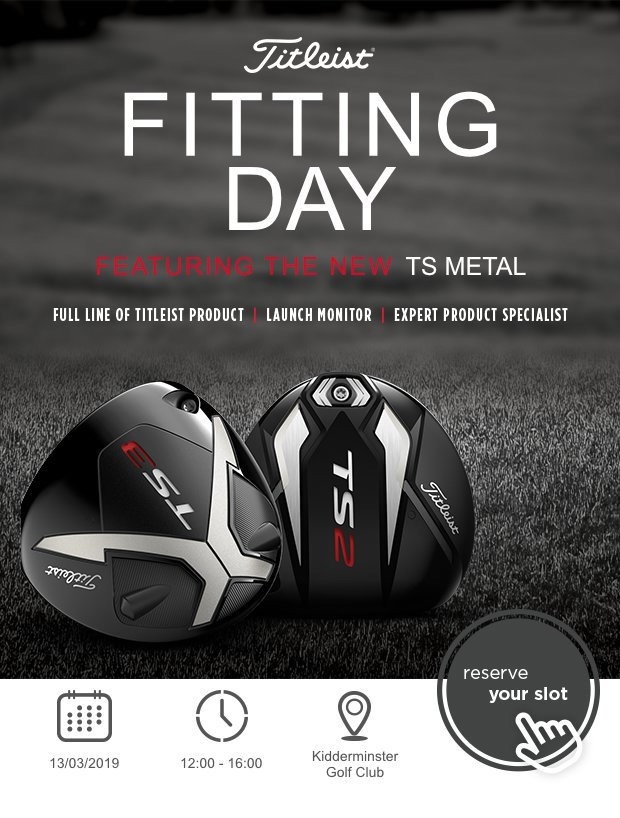 Titleist Fitting Day - Don’t miss out!