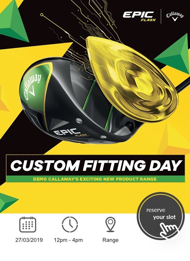 Will you be coming to our Callaway fitting day?