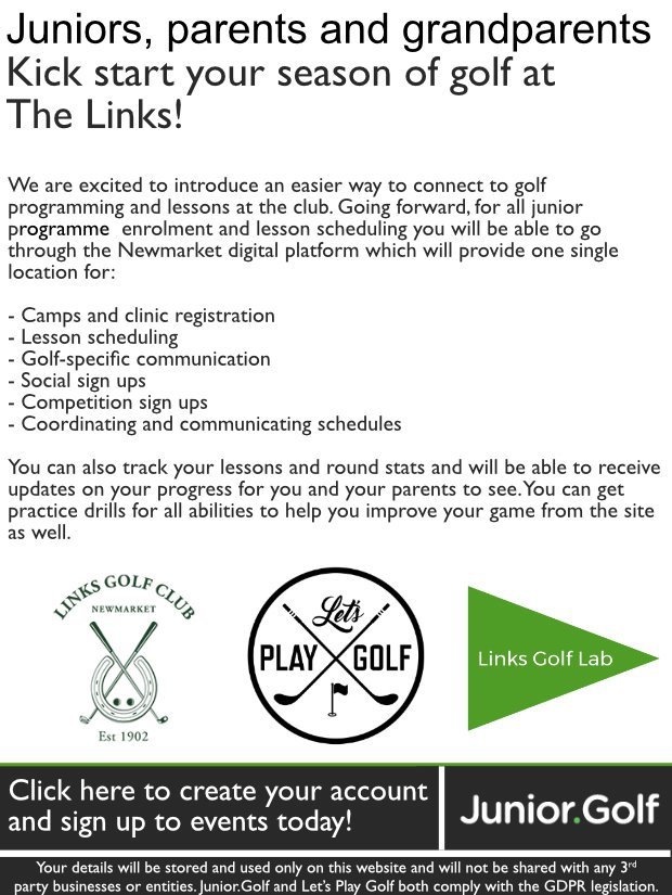 Kick start your season of golf at The Links!