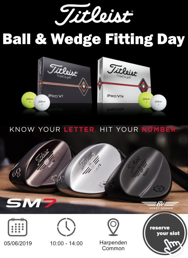 Titleist Ball and Wedge Fitting Experience…