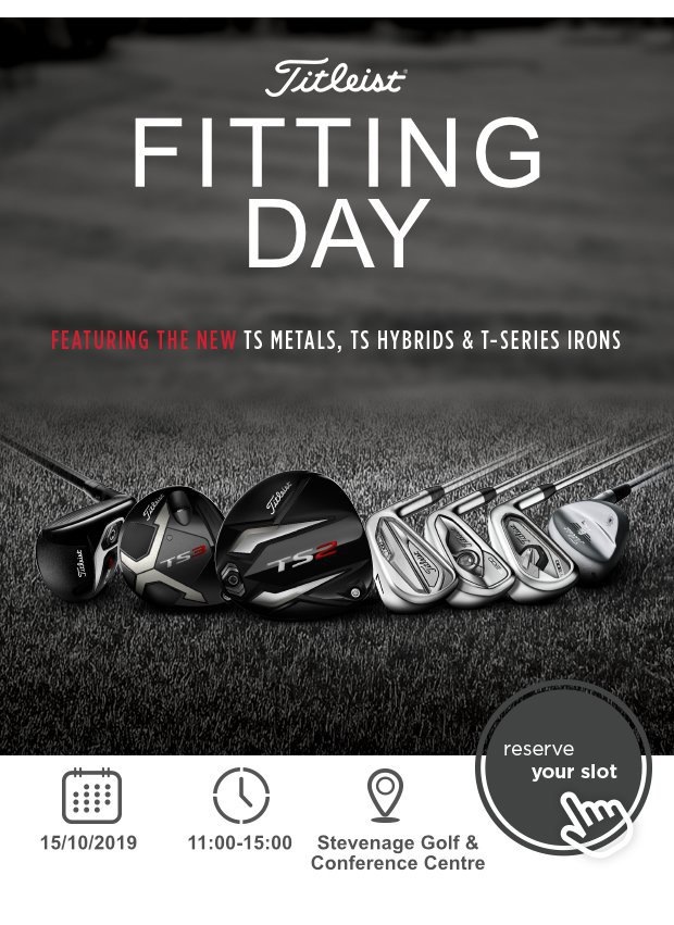 Don't miss our Titleist fitting day tomorrow…