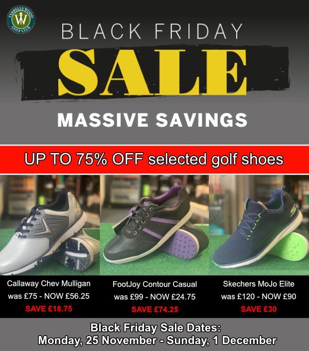 Black Friday - Up to 75% OFF selected golf shoes